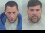 Stribling (left) and Stilwell have been jailed for four years and eight months each