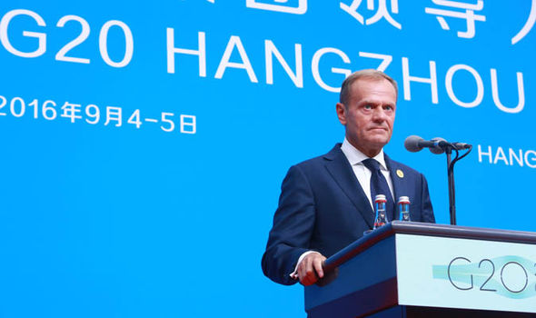 Donald Tusk at G20